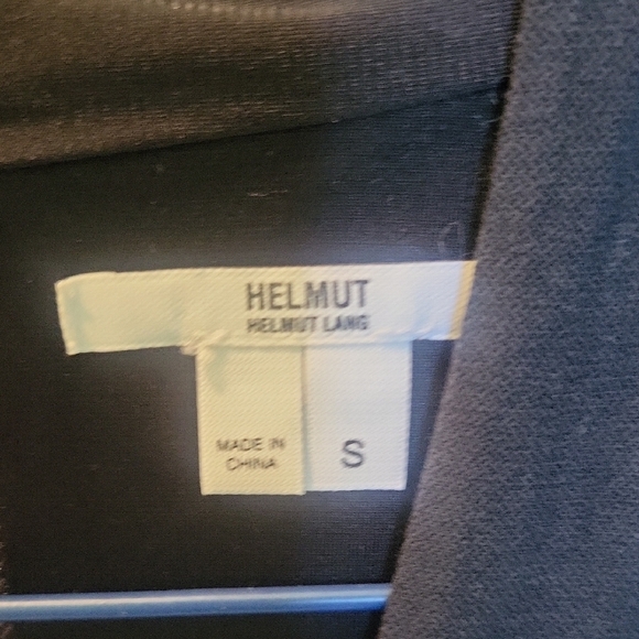 Helmut Lang Charcoal Long Sleeve Dress - Picture 2 of 4